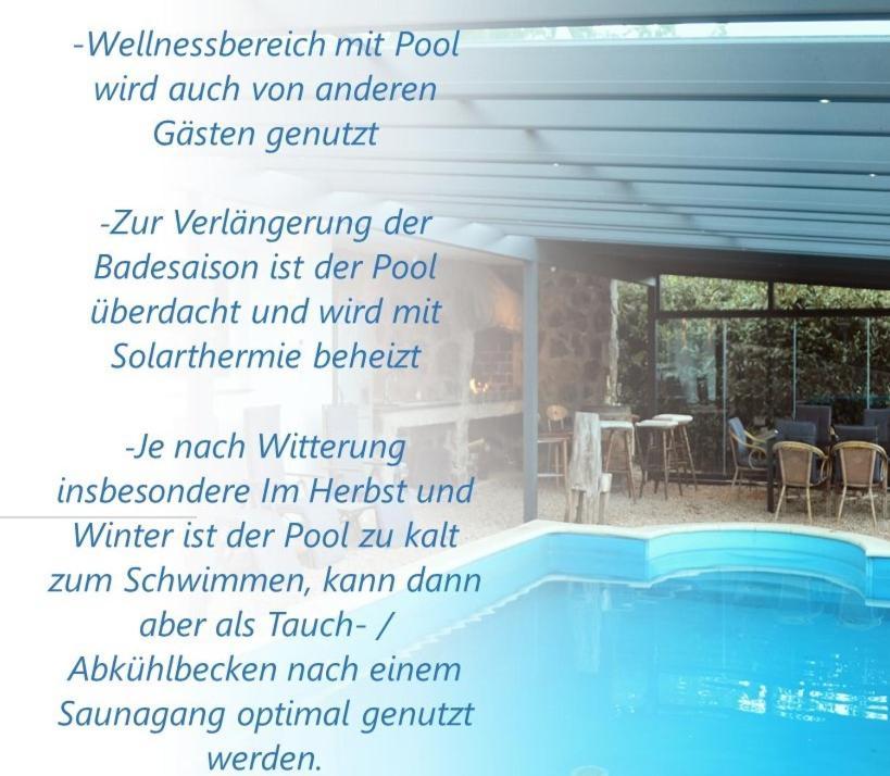 Wellness Apartments Sophienhoehe Am Pool Mechernich Exterior foto